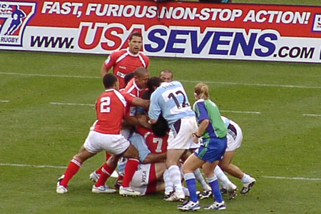Argentina -Tonga - Rugby Sevens Worldcup 2007 - San Diego - USA 