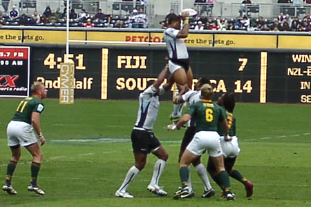 Fiji - South Africa - Rugby Sevens Worldcup 2007- San Diego - USA